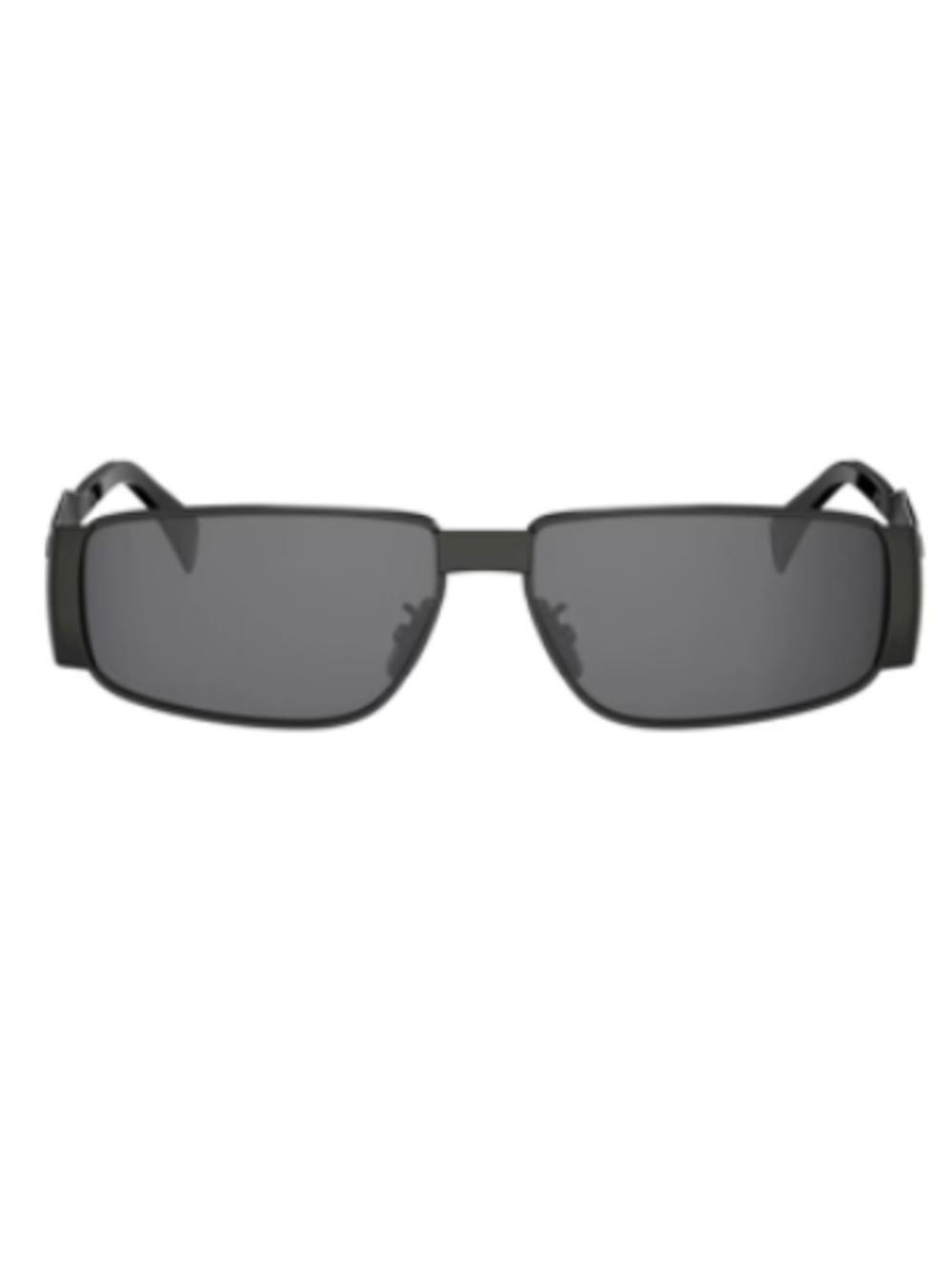 Celine CL40325U 14A 59 Shiny Silver Metal Grey Sunglasses 40325U - Picture 2 of 2